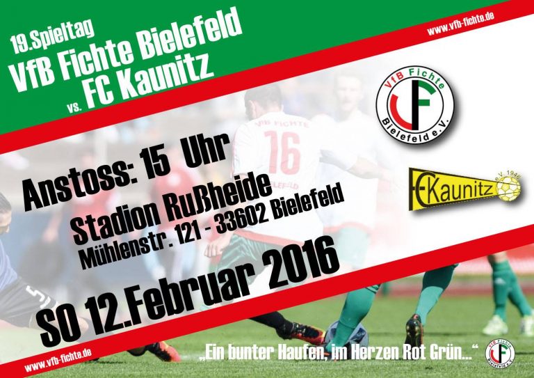 Februar 2017 VfB Fichte Bielefeld E V 